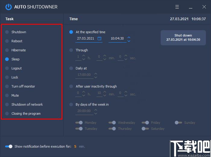 Auto Shutdowner下载,定时关机,定时任务