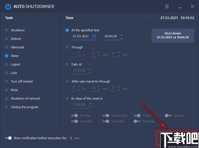 Auto Shutdowner下载,定时关机,定时任务