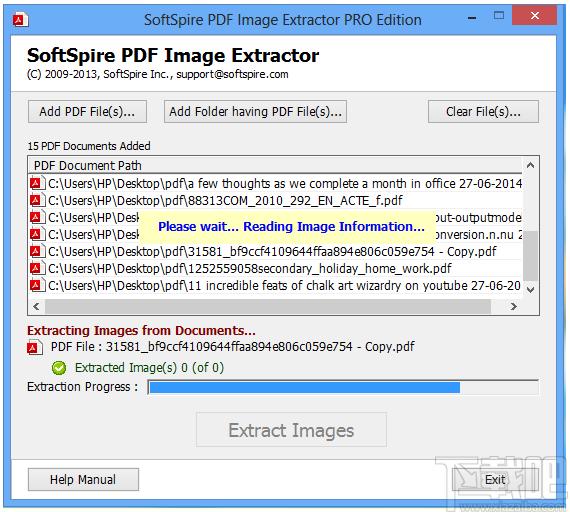 SoftSpire PDF Image Extractor下载,PDF图片提取,PDF软件